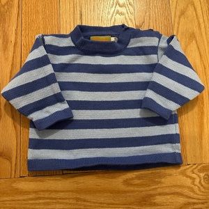 Claver Striped Peruvian Cotton Quality Sweater